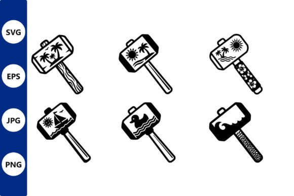 Download Tropical Hammer Icon Set - Premium Resources