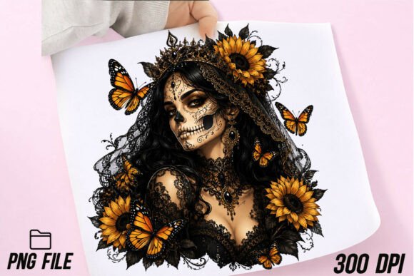 Download Gothic Skull Beauty, Dark Fantasy Art - Fantasy art Collection