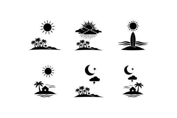 Download Tropical Weather Icon Set - Premium Resources
